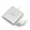 SD / microSD / CF USB 3.0-Kartenleser - Unitek Y-9313 - zdjęcie 1