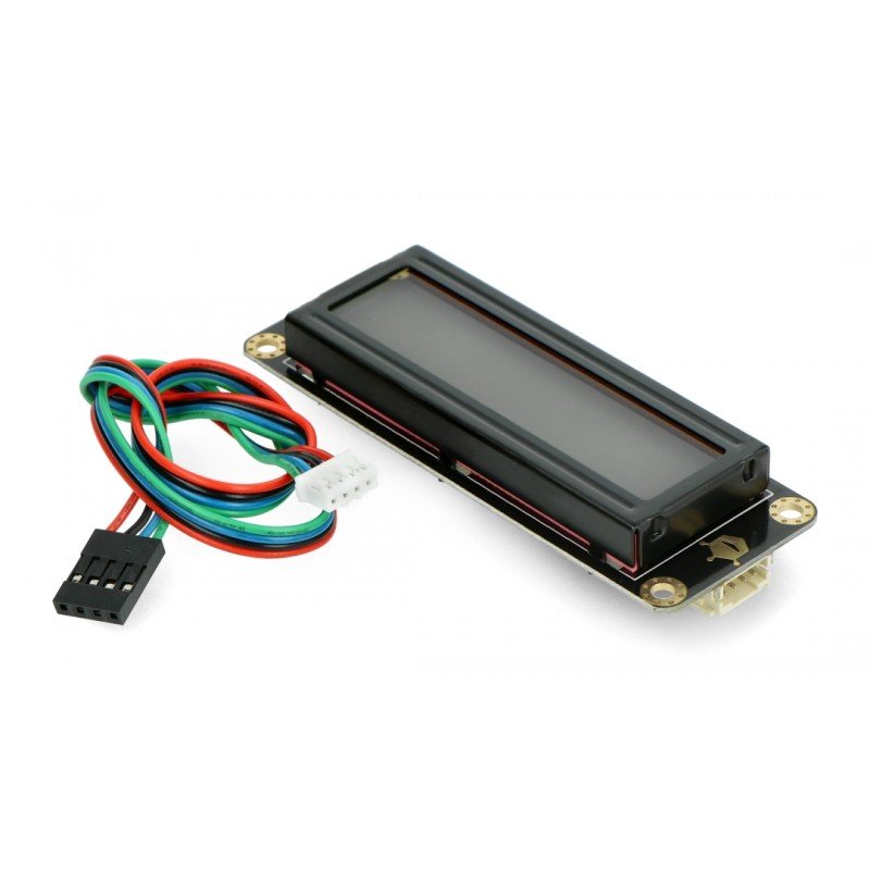 LCD-Display 2x16 RGB-Zeichen - Arduino I2C - Schwerkraft