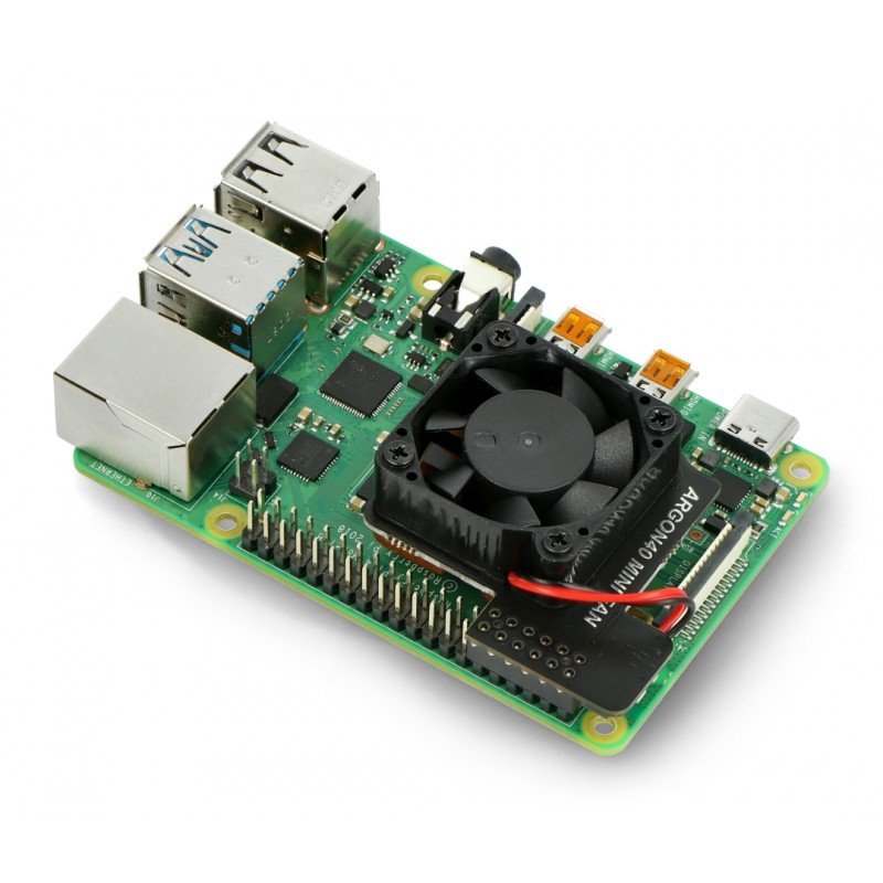 Argon Mini Lüfter für Raspberry Pi 4B mit Schalter und