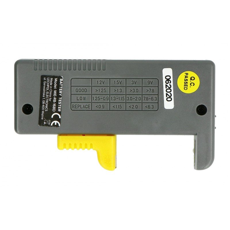 REBEL RB-168D digitaler Batterietester