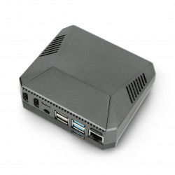 Aluminiumgehäuse für Raspberry Pi 4B mit Lüfter - Argon ONE M.2