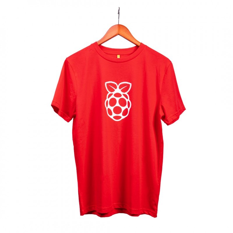 Raspberry Pi T-Shirt - Größe S für Erwachsene