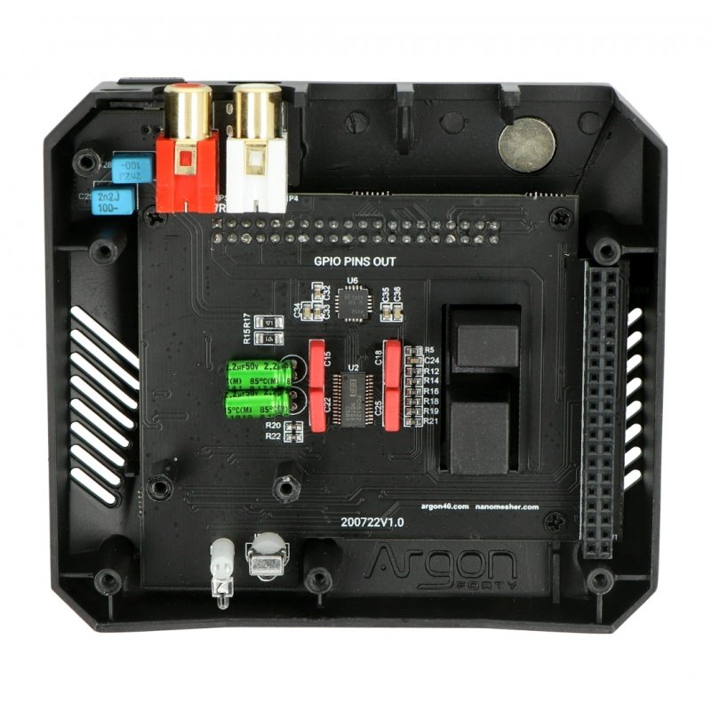 Gehäuse mit Hi-Fi DAC für Raspberry Pi 4 - NanoSound One -