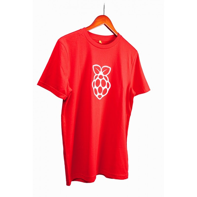 Raspberry Pi T-Shirt - Größe M für Erwachsene