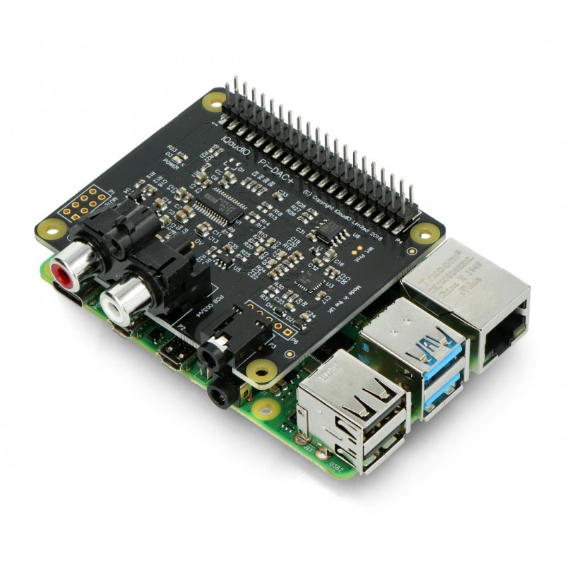 IQaudIO DAC+ - Soundkarte für Raspberry Pi 4B/3B+/3B
