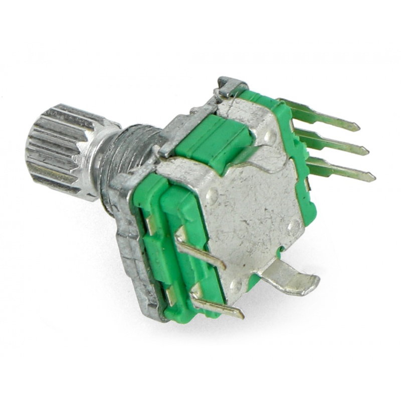 Encoder mit einem Knopf 20 Impulse 12 mm - EC11 vertikal