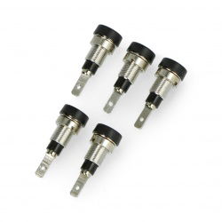 AL2360 Bananenbuchse - schwarz - 2mm