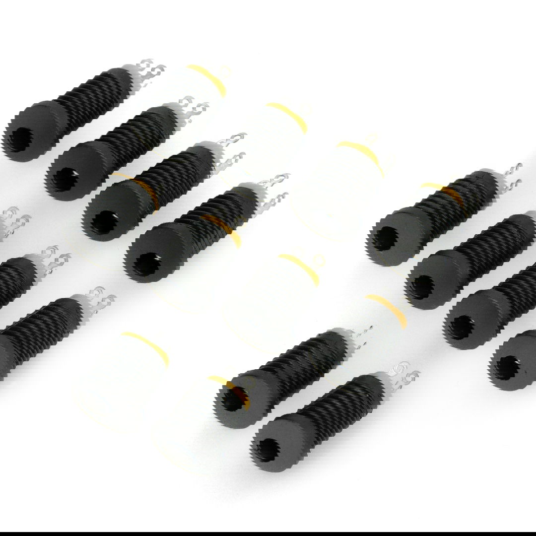 DC-Buchse φ5,5 x 2,5 mm für das Gehäuse - 12 mm