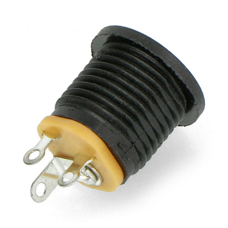 DC-Buchse φ5,5 x 2,5 mm für das Gehäuse - 12 mm