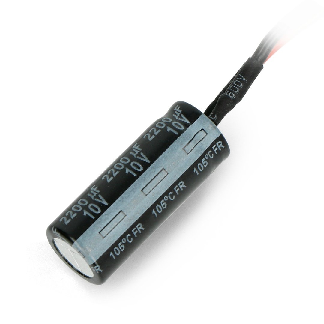 Elko RX30 10V / 2200 µf mit Kabel für serv