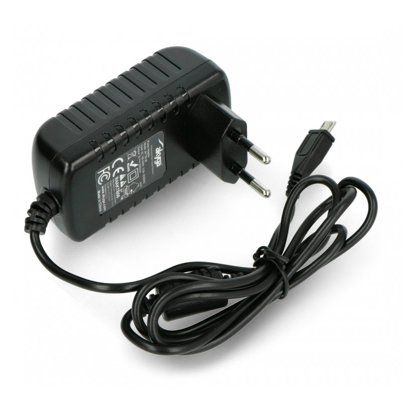 MicroUSB-Netzteil Akyga AK-TB-06 5V / 2,5A
