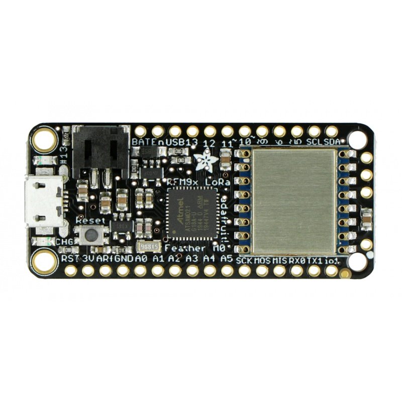 Adafruit Feather M0 + 433 MHz RFM95 LoRa-Funkmodul - kompatibel mit Arduino