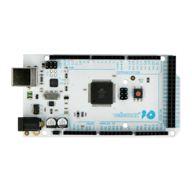 Velleman ATmega2560 Mega Entwicklungsboard - kompatibel mit Arduino