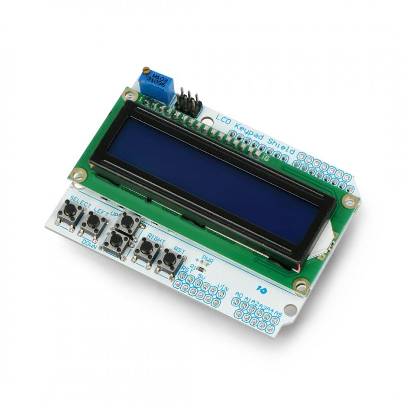 Velleman LCD Keypad Shield - Display für Arduino