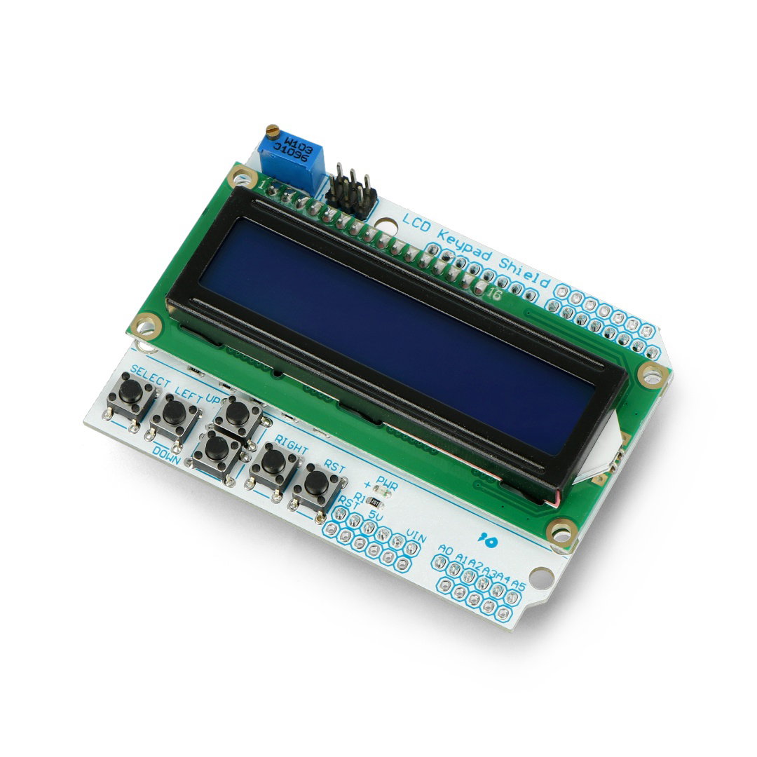 Velleman WPSH203 LCD Keypad Shield – Display für Arduino