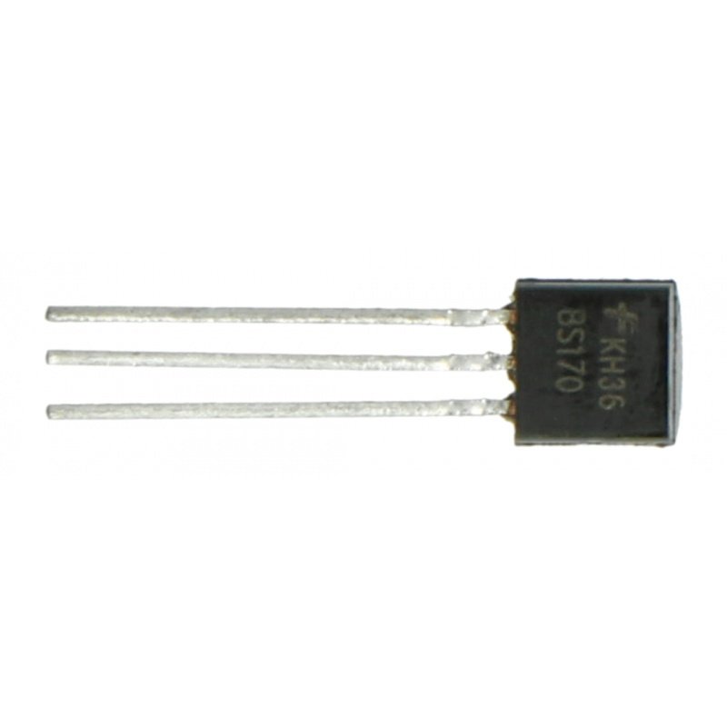 Transistor N-MOSFET BS170 - THT - 4 Stk.