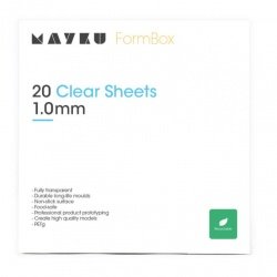 Mayku Clear Sheets - 1mm transparente Folie für Formbox - 20St.
