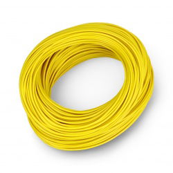 Installationskabel LgY 1x0,5 H05V-K - gelb - 100m Rolle