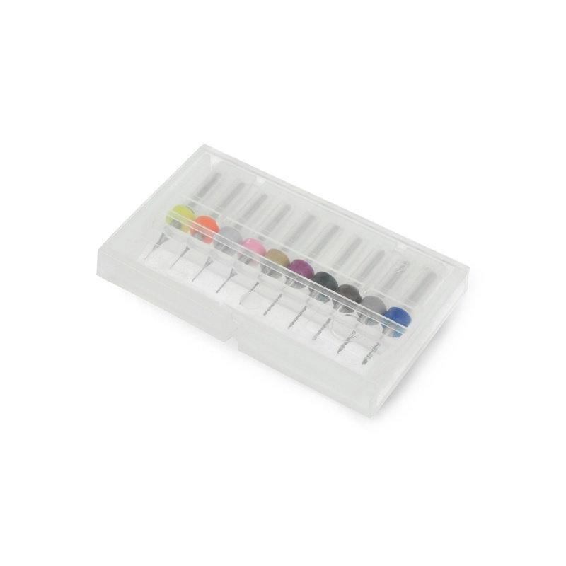 Miniaturbohrer-Satz für CNC 10-tlg. - von 0,2 bis 1,2 mm