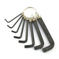 Sechskantschlüsselsatz 2-10mm - Vorel 56380 - 8-tlg.