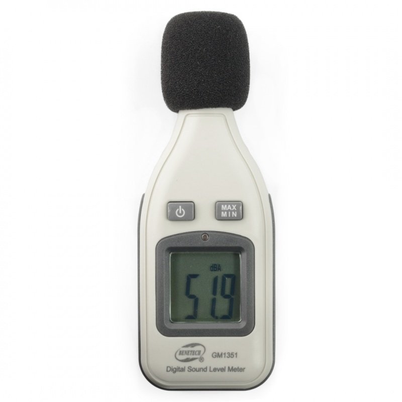 Benetech GM1351 Sonometer, Dezibelmesser - von 30 bis 130 dBA