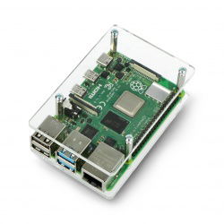 Raspberry Pi Model 3/2 / B + Gehäuse - transparent offen