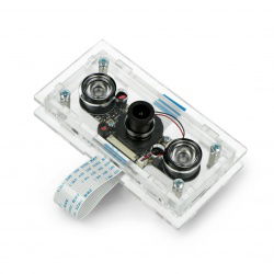 Gehäuse für die IR-CUT Kamera - geschlossen - transparent