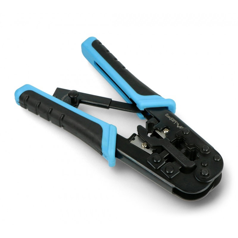 Crimpwerkzeug für RJ45-, RJ12-, RJ11-Stecker - Lanberg NT-0201