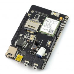 A-GSM Shield GSM / GPRS / SMS / DTMF v2.064 - für Arduino und Raspberry Pi - Version mit gelöteten Anschlüssen