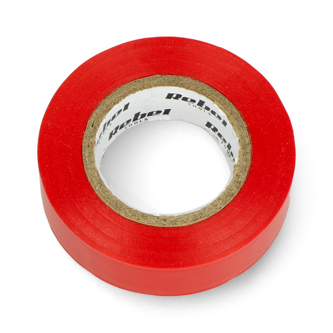 Isolierband Rebel 0,13x19mm x 18,2m rot