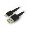 Lightning Green Cell USB-Nylonkabel, 1 m - zdjęcie 1