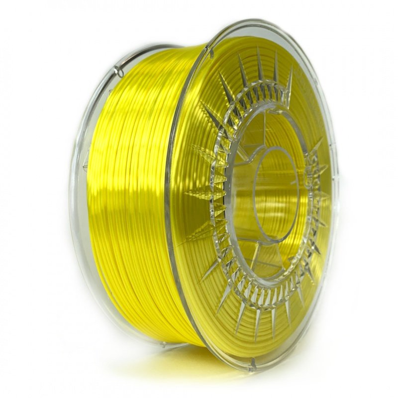 Filament Devil Design Silk 1,75mm 1kg - Leuchtendes Gelb