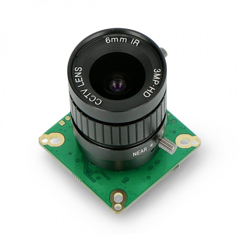 IMX477 12,3 MPx HQ-Kamera mit 6-mm-CS-Mount-Objektiv – für