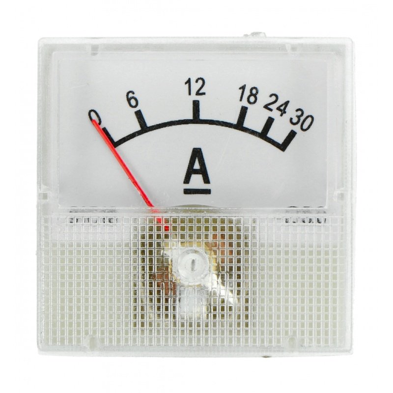 Analoges Amperemeter - Tafel 91C16 mini - 30A