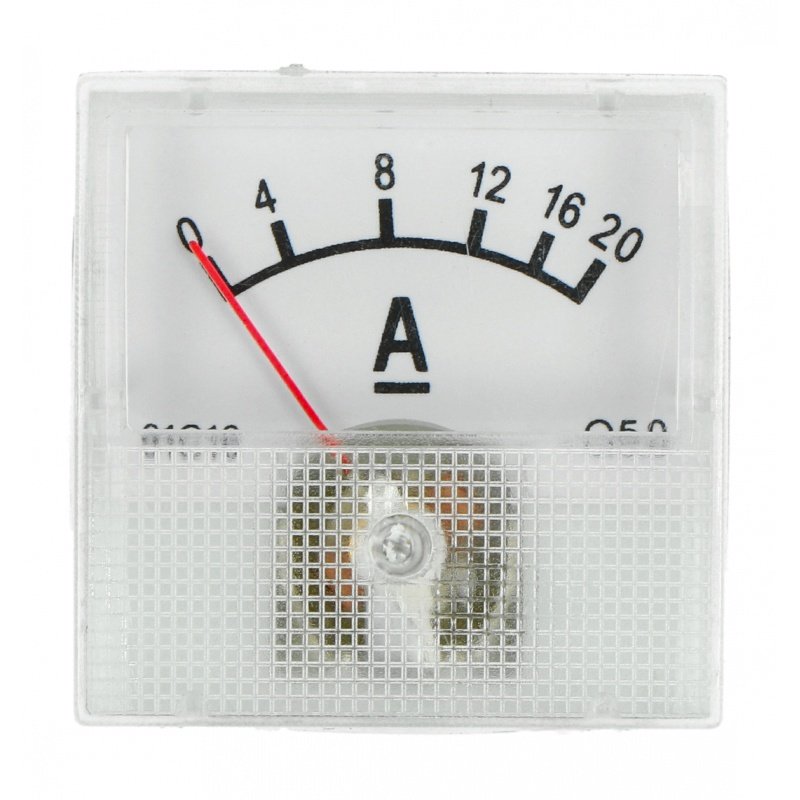 Analoges Amperemeter - Panel 91C16 Mini - 20A