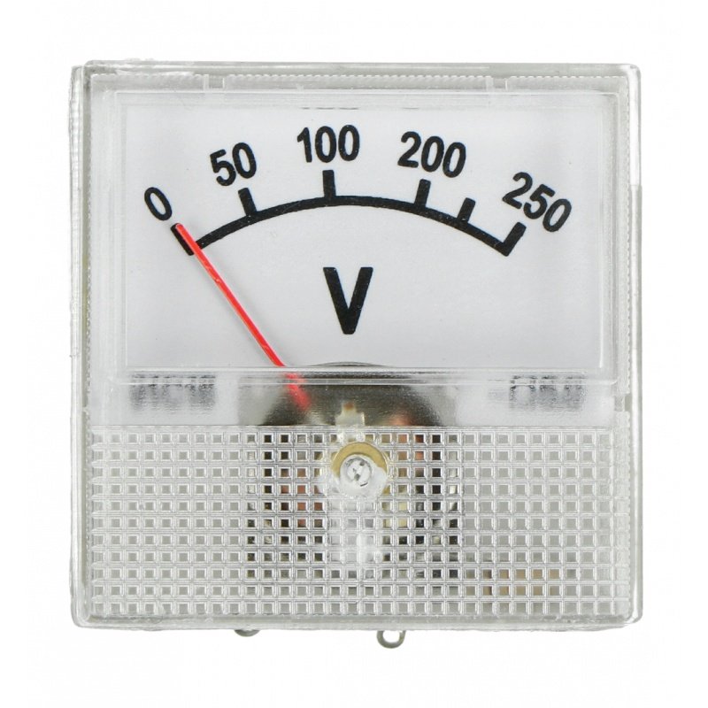 Analoges Voltmeter 91C16 Mini - 250V