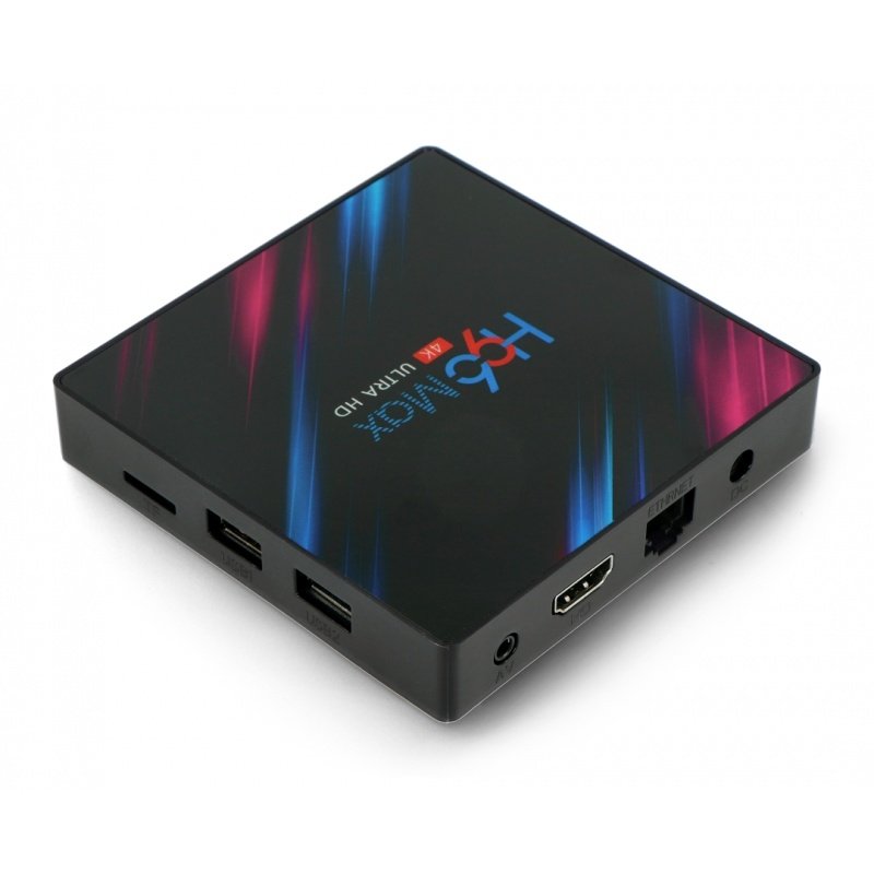 Android 10 Kodi Smart-TV-Box GenBOX H96 MAX 4 / 64 GB