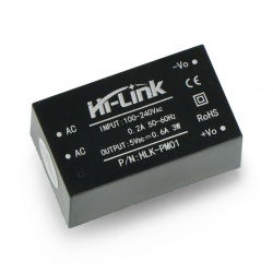 Hi-Link HLK-PM01 100V-240VAC / 5VDC Netzteil - 0,6A