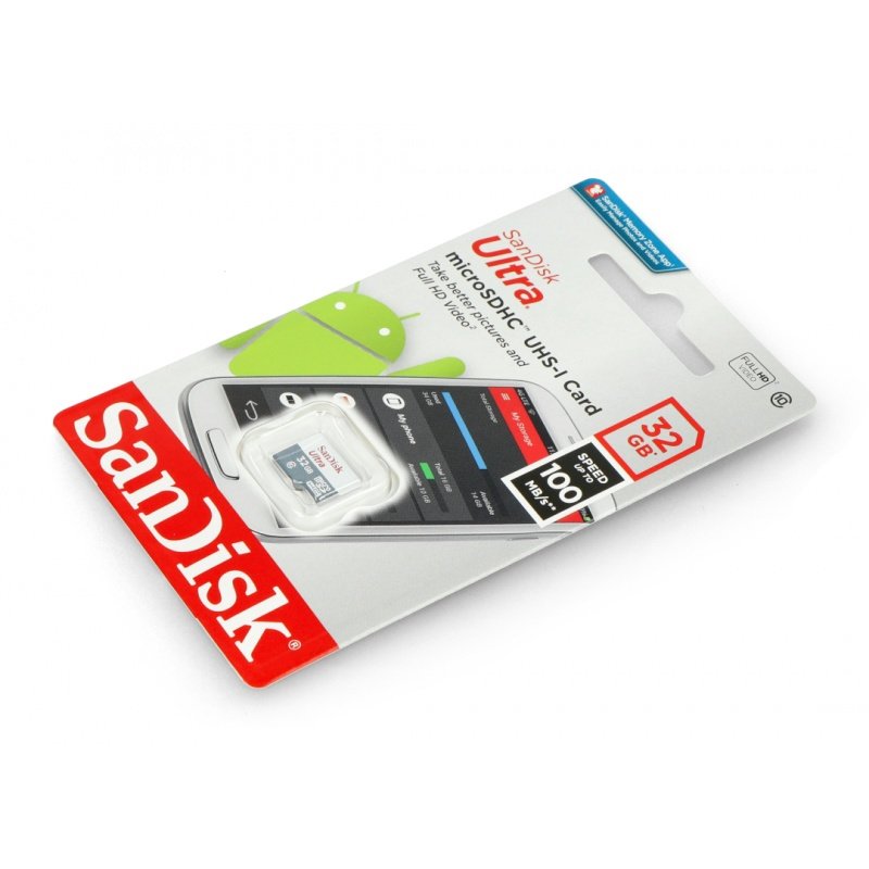 SanDisk Ultra microSD 32GB 100MB/s UHS-I Klasse 10 Speicherkarte
