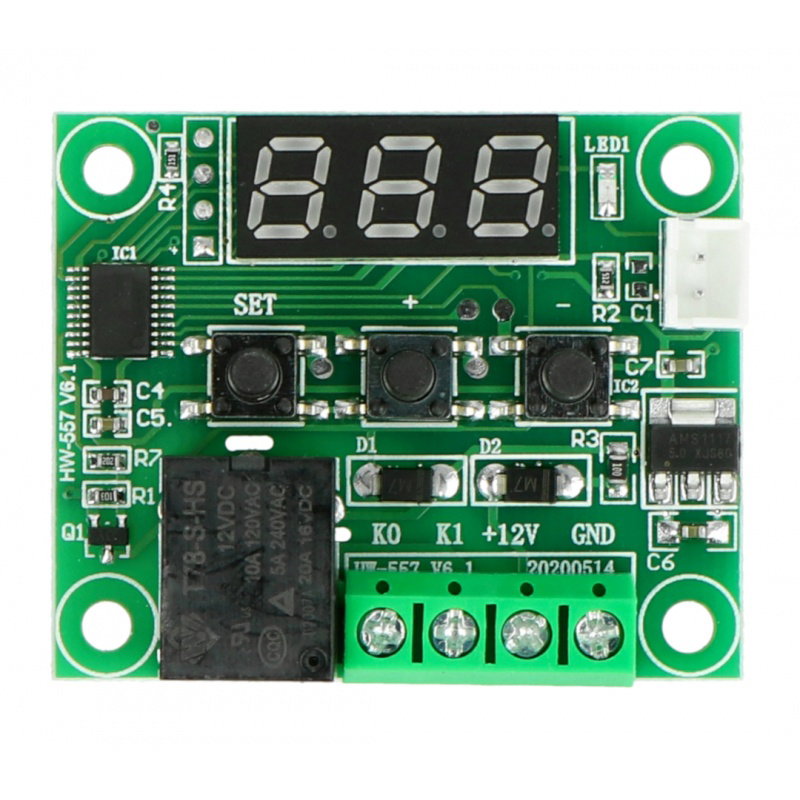 W1209 Thermostat mit Temperaturfühler -50 / + 100 ° C
