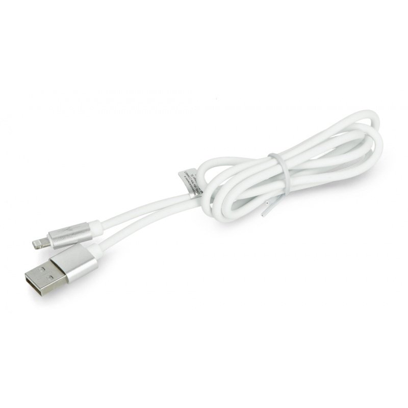 USB A - Lightning-Silikonkabel für iPhone / iPad / iPod - 1 m