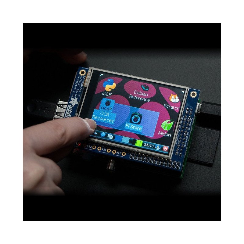 PiTFT MiniKit - 2,8 '' resistives Touch-Display