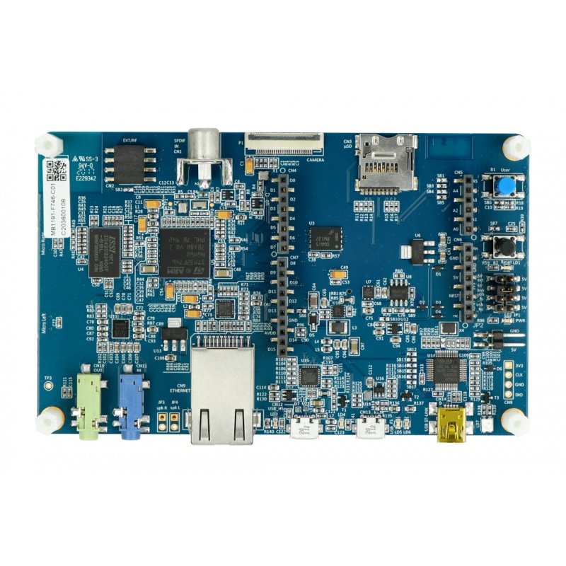 STM32F746G-Disco Discovery STM32F746NG - Cortex M7 + Touchscreen, kapazitiv 4,3 ''