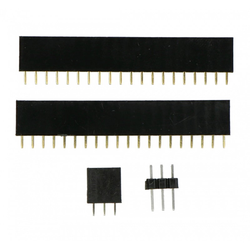 Ein Satz weiblicher Anschlüsse - für den GPIO des Raspberry Pi