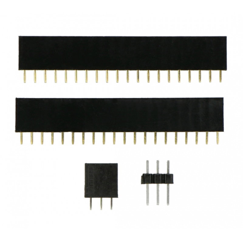 Ein Satz weiblicher Anschlüsse - für den GPIO des Raspberry Pi