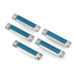 D-SUB 25 Stecker für Kabel - 5 Stk.