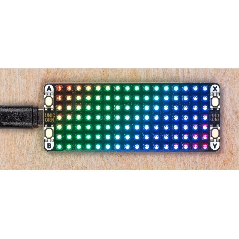 Pico Unicorn Pack - 16x7 RGB-LED-Matrix für Rapberry Pi Pico -
