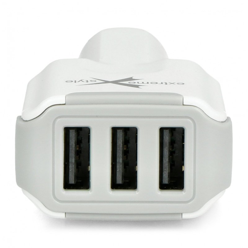 Autostrom / Ladegerät Axiver 5V / 4,4A 3x USB