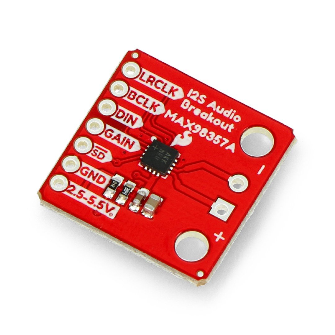 MAX98357A - DAC I2S Stereo-Decoder - SparkFun DEV-14809