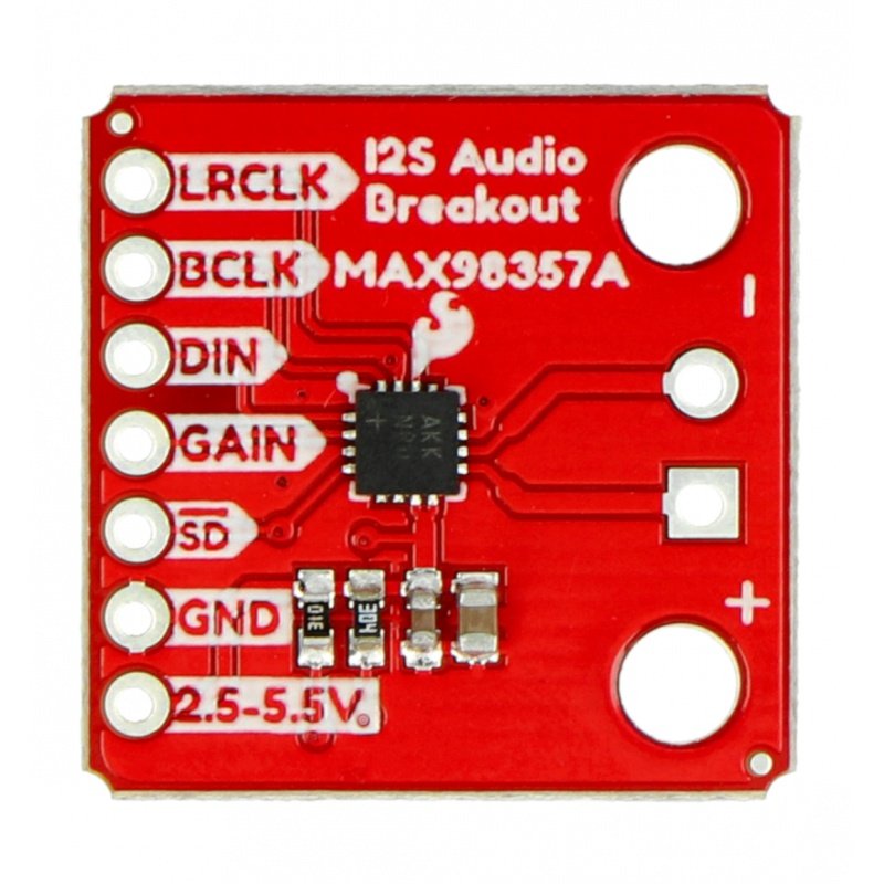 MAX98357A - DAC I2S Stereo-Decoder - SparkFun DEV-14809